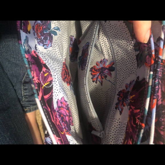 Vera Bradley Multi Compartment Shoulder Bag Firm Price - Picture 9 of 9